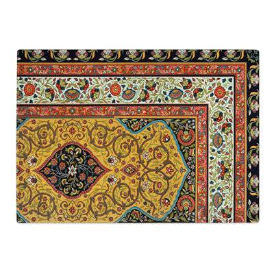 Tempered Glass Persian Chopping Board