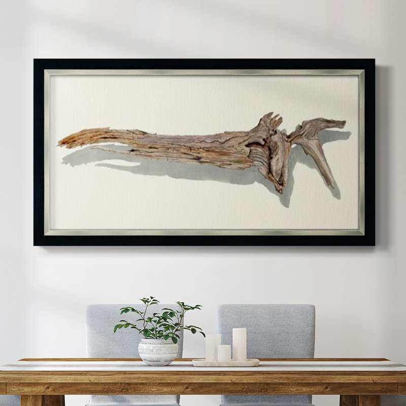 «Driftwood Study II», reproduction d'art sur toile simple, H 21 po x l 37 po x P 1 po