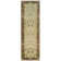 Oushak Hand-Knotted Wool Light Blue/Brown Area Rug
