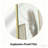 Full Body Floor Mirror, Bedroom Full Body Mirror With Bracket, Can Be Tilted, Standing Or Hung Horizontally/Vertically For Use-746117957
