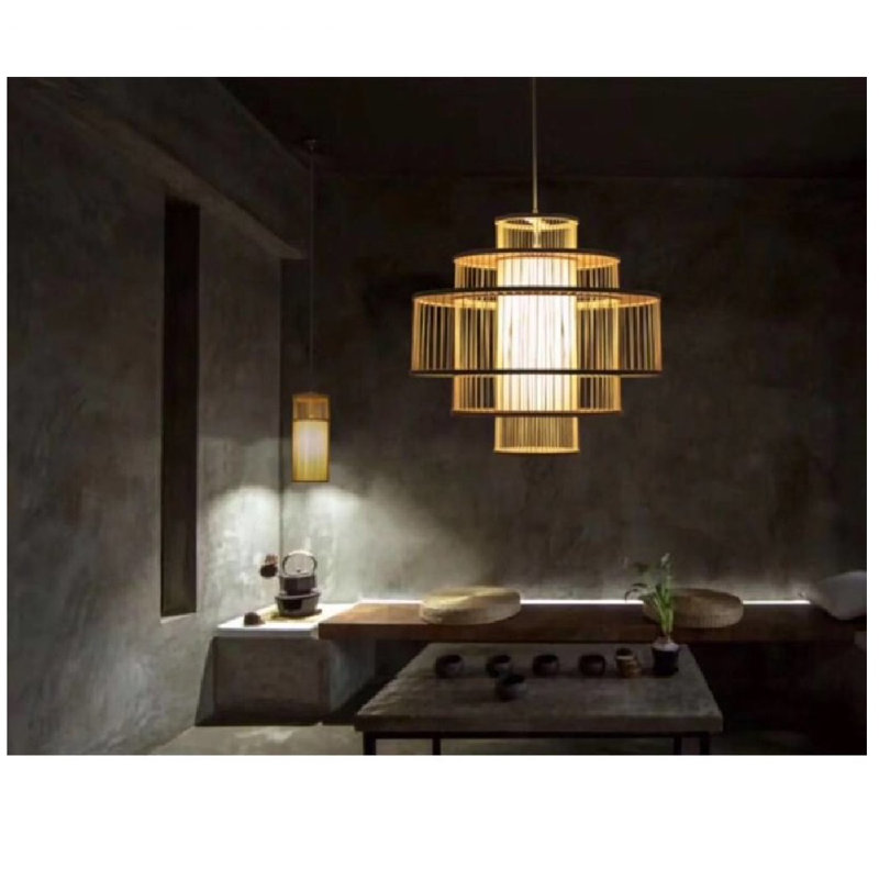 Cordeiro 1 - Light Natural Geometric Pendant