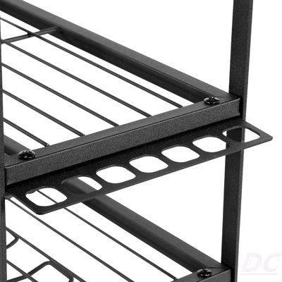 Power Tool Organizer Wall Mount, 4-Layer Storage Rack With 8 Drill Holders, Tools Holder And Storage Rack With Screwdriver Holder, Garage Tool Organizer For Garage, Workbench, And Workshop