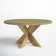 Morones Round Outdoor Dining Table in Solid Reclaimed Teak