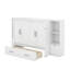 Grand lit escamotable avec tablettes, tiroirs et port USB-121082561