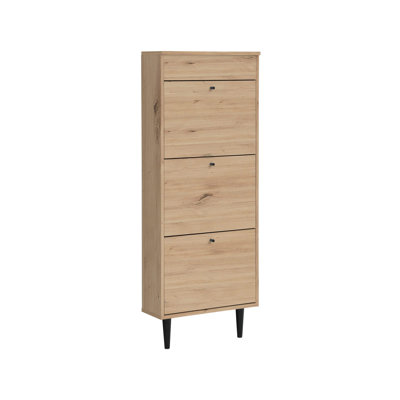 6 Pair Flip Down Shoe Storage