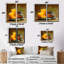 «Relaxation Candles And Bamboo», art mural sur toile en bambou, art asiatique gris, 2 pièces-884469749-884469748-884469730