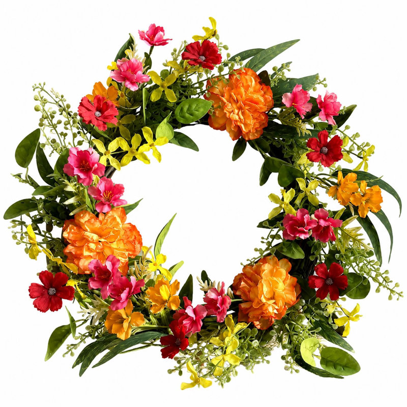 50 cm Mixed Assortment Artificial Wreath