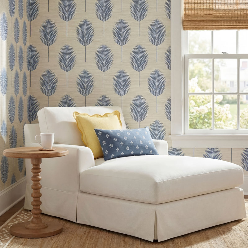 Mclaurin Floral Roll, Blue