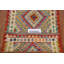 Tapis oriental multicolore en laine Kilim 3 x 5