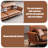 Brown Genuine Leather Modular Sofa cushion couch-112575903-112575902