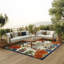 Tapis intérieur / extérieur multicolore Aloha-1142866956