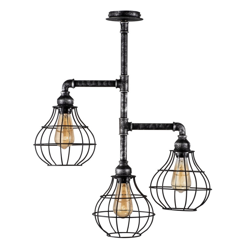 3 - Light Black Unique/Statement Pendant