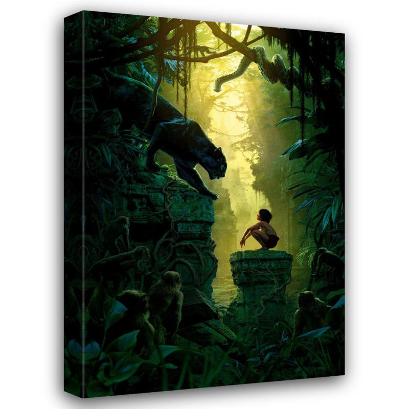 Le livre de la jungle, H 18 po x l 12 po