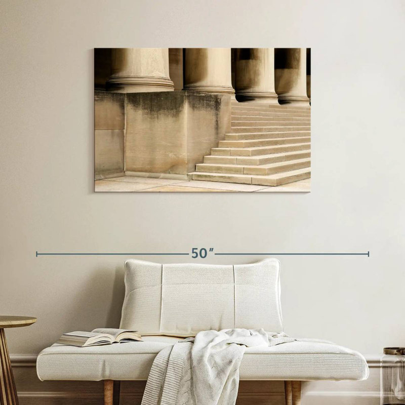 Lilie Columns And Steps, 26" H x 39" W