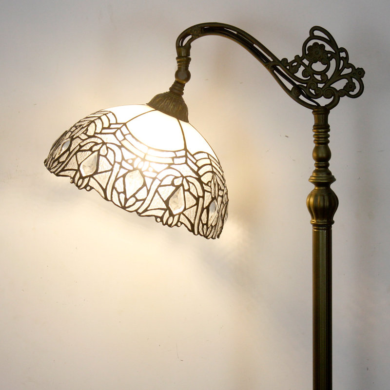 Aiona 64'' Bronze Antique Arched Floor Lamp