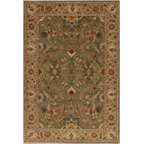 Mahal Hand Knotted Wool Area Rug