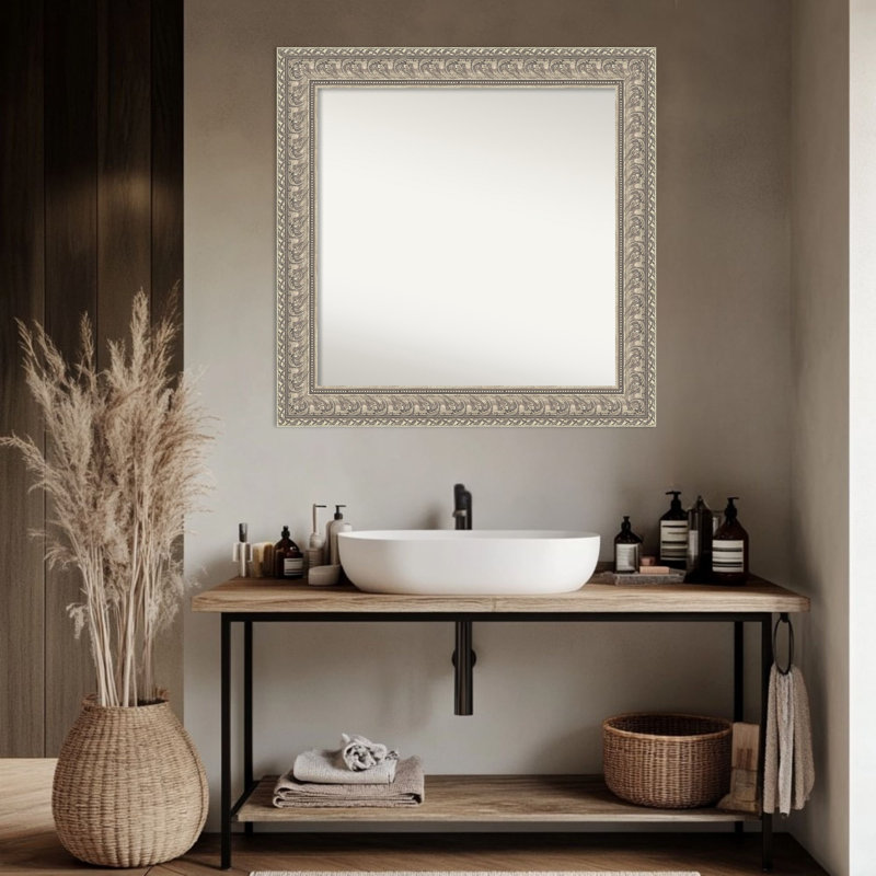 Miroir mural de salle de bain Sydney, 32,5 po x 32,5 po