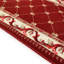 Tapis rouge touffeté à motif géométrique Oregon-91684155