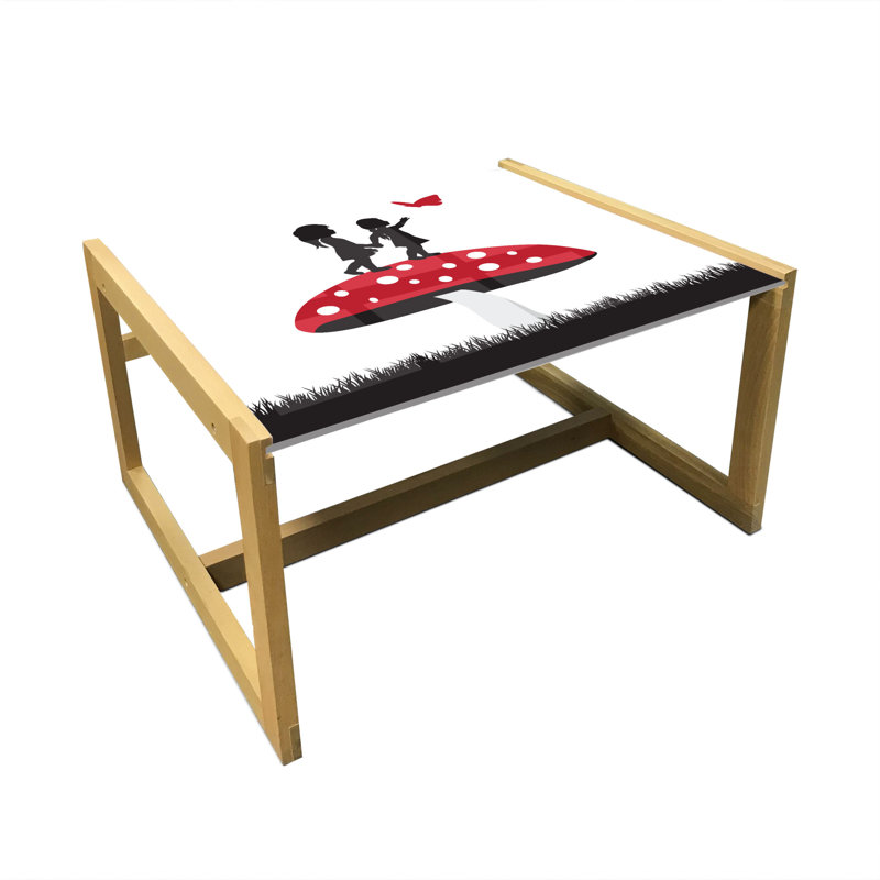 Jaclin Sled Coffee Table, 62cm H x 74cm W x 40cm D