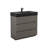 35.8'' Single Bathroom Vanity with Ceramic Top-92615208
