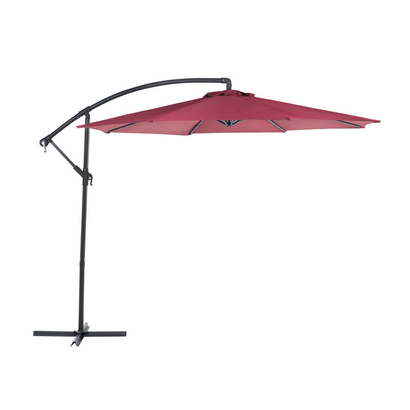 Ranie 300cm Cantilever Parasol, Burgundy