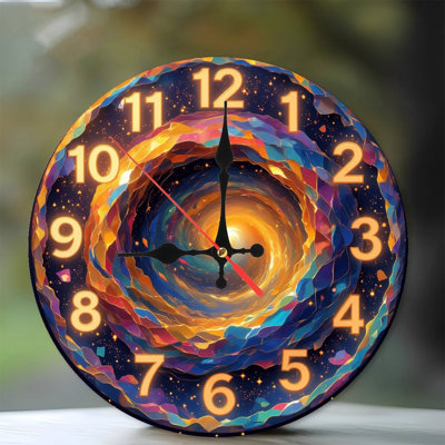 Horloge spirale Cosmic Galaxy