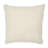 Square Accent Throw Pillow, 20 Inch, White And Gray Stripes, Polyfill