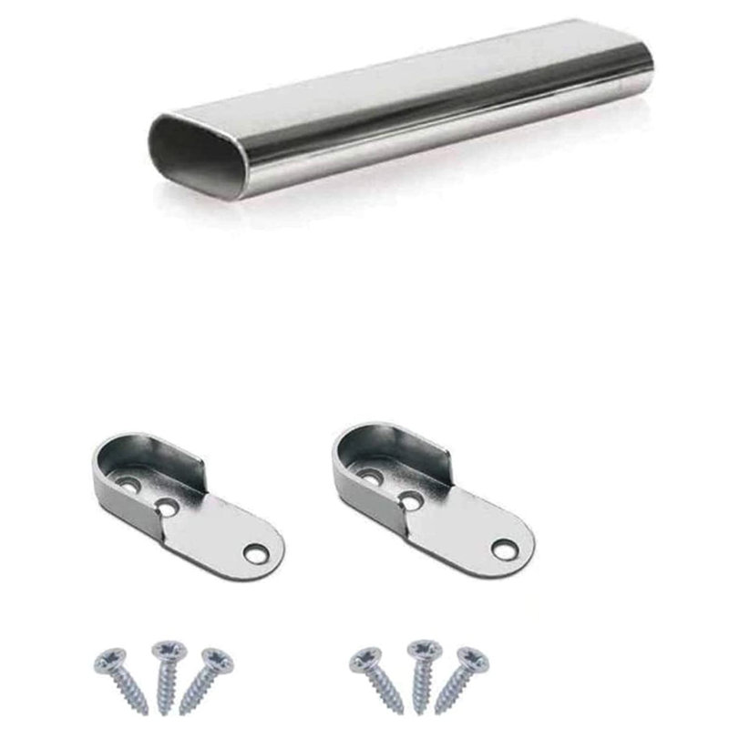 Kortney Metal Closet Rod, 60 cm