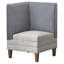 Ensemble banc et chaise d'angle Carissia Lauralee-172077652