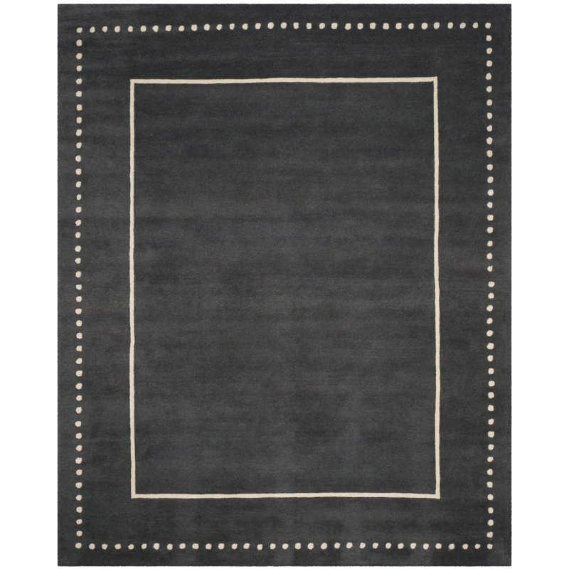 Cruz Hand Tufted Wool Solid Color Rug, Rectangle 11' x 15'