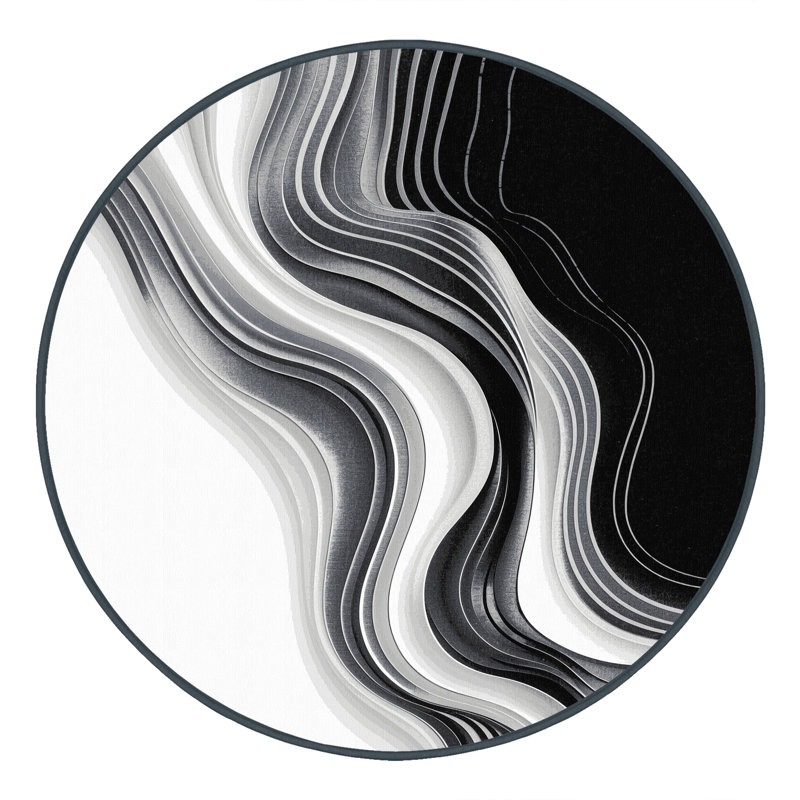 Tapis ombré Pahola, 4' Round