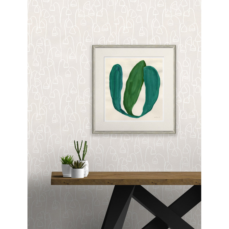 Rouleau de papier peint L 33 pi x l 20,5 po Hubbell Baby Bells, Blanc / Crème