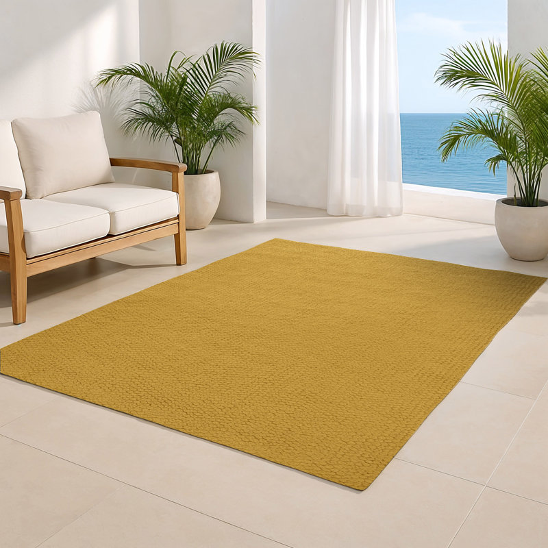 Tapis brun intérieur et extérieur Trellis, Rectangulaire 8 pi x 10 pi