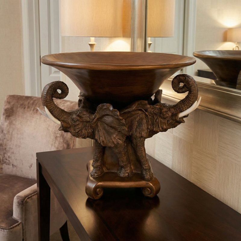 Vase de table grand éléphant