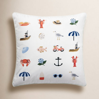 Polyester/Polyester Blend Throw Pillow