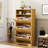 30 Pair Entryway Shoe Storage Cabinet With 3 Flip Drawers-1538435654-1538435655