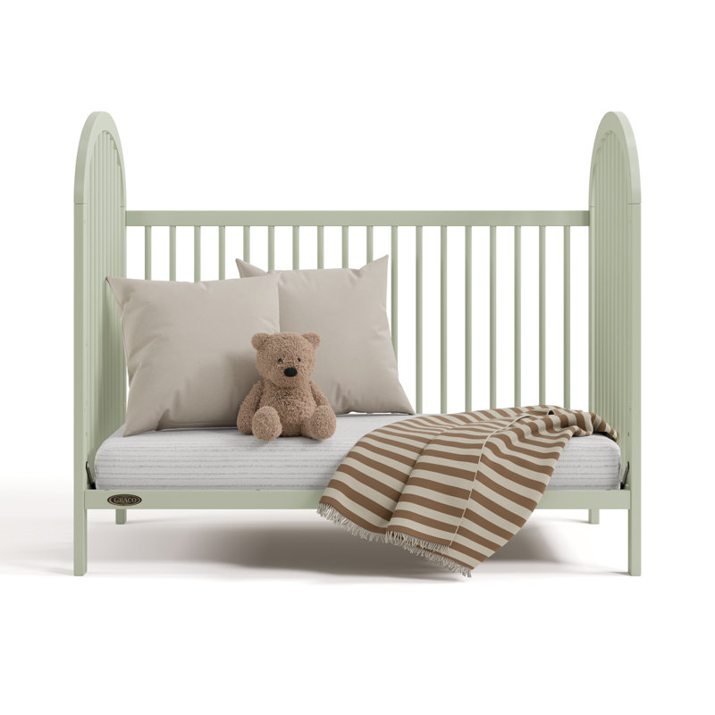Lit de bébé convertible 3-en-1 Olivia, Non, Sauge