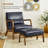Solid + Manufactured Wood Accent Stool-783340028