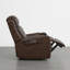 Fauteuil inclinable en cuir fleur 37 po-1428927204