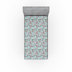 Soft Blue/Dried Rose Floral