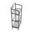3-Tier Metal Bathroom Storage Shelf Grey-286321778