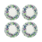 Wreath Flowers Pebble 16" Vinyl Placemat