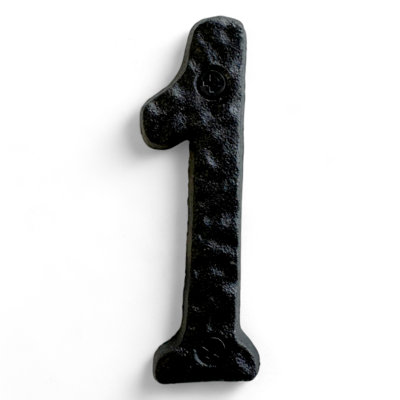4'' H Metal House Number