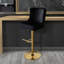 Aisja Swivel Upholstered Adjustable Height Counter Stool with Metal Frame-1690746067