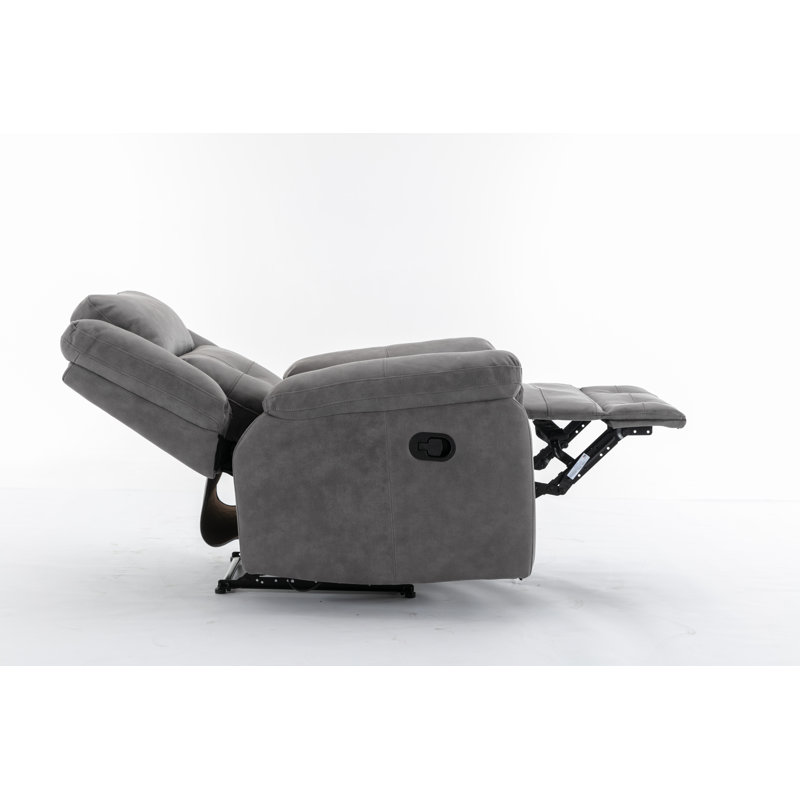 Bonachea 96cm Wide Standard Recliner, Dark Grey