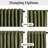 Velvet Blackout Crushed Floral Curtains - Luxury Vintage Patterned Decorative Drapes - Room Darkening 70%-85% （set of 2）-922627453-922627451