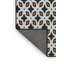 Tapis gris/zone noire à motifs Hilderbrand-1215392596
