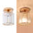 Fasulo Crystal Flush Mount