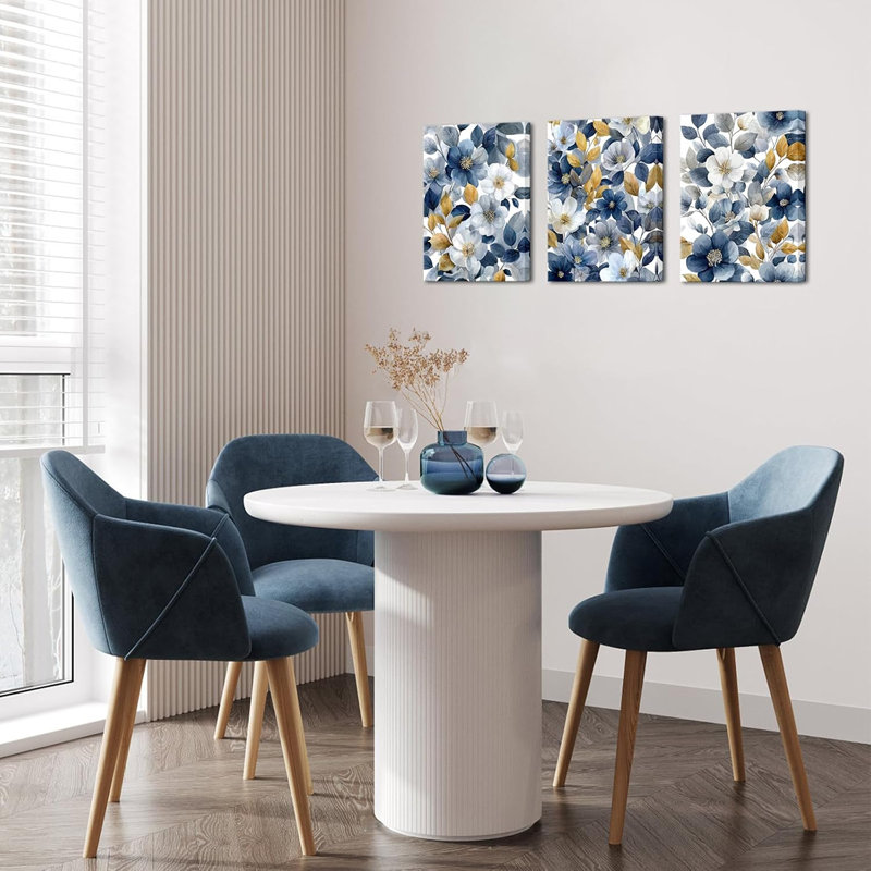 3 Piece Wrapped Canvas Wall Art
