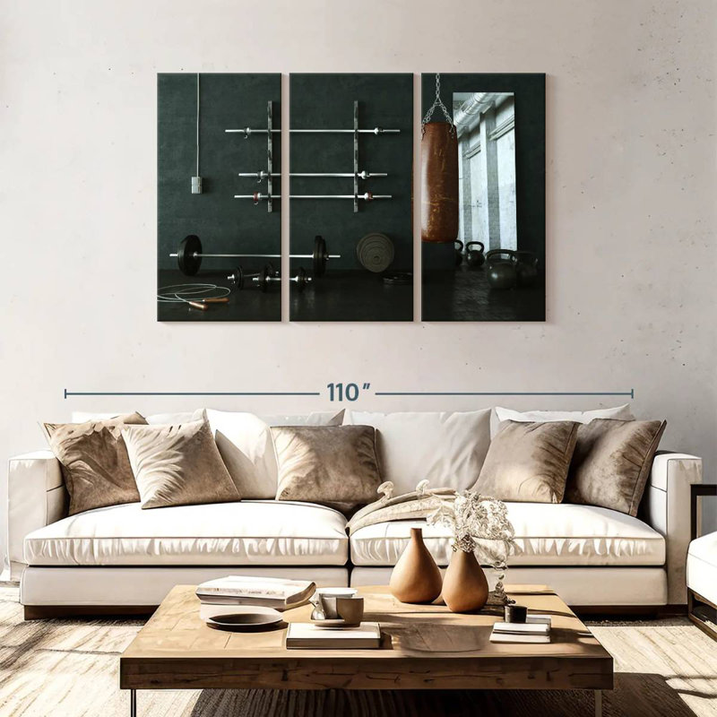 Sirci Home Gym, H 48 po x l 74 po